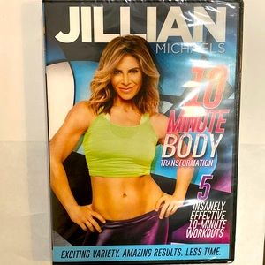 Jillian Michaels 10 Minute Body Transformation Fitness DVD
